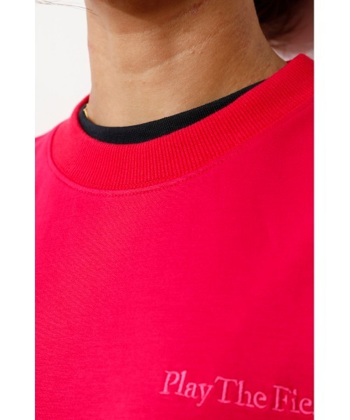 RODEO CROWNS WIDE BOWL（ロデオクラウンズワイドボウル）の「Field sw vest（ベスト・レディース・ピンク/ターコイズブルー/グレー×ホワイト・FREE）」の8枚目の写真