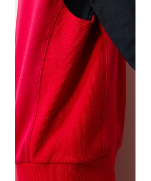 RODEO CROWNS WIDE BOWL（ロデオクラウンズワイドボウル）の「Field sw vest（ベスト・レディース・ピンク/ターコイズブルー/グレー×ホワイト・FREE）」の5枚目の写真