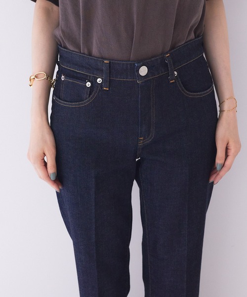 RED CARD TOKYO(レッドカード)の「【RED CARD TOKYO/レッドカードトーキョー】 別注 Marmalade Midriseフレアデニム(デニムパンツ・レディース・インディゴブルー・23/24/25/21/22)」の3枚目の写真