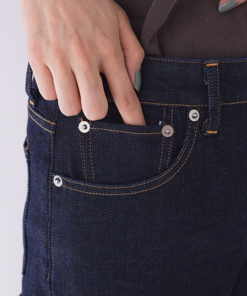 RED CARD TOKYO(レッドカード)の「【RED CARD TOKYO/レッドカードトーキョー】 別注 Marmalade Midriseフレアデニム(デニムパンツ・レディース・インディゴブルー・23/24/25/21/22)」の5枚目の写真