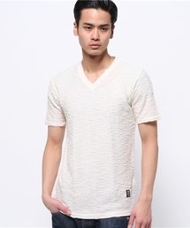 VENCEEXCHANGE | スラブニットソーTシャツ            (Tシャツ/カットソー)