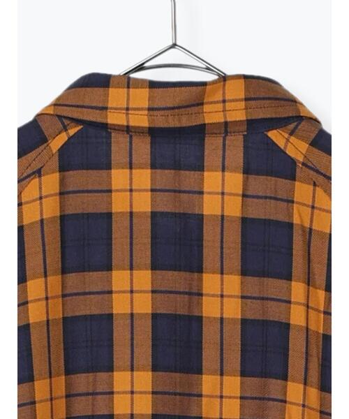 sm2rhythm（サマンサモスモスリズム）の「チェックワンピース（ワンピース・レディース・パープル/オレンジ/グリーン・ﾌﾘ-）」の13枚目の写真