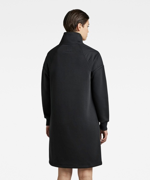 G-STAR(ジースター)の「TAPE LOOSE SWEAT DRESS/テープロゴオーバーサイズスウェットワンピース(ワンピース・レディース・ブラック系その他・SMALL/X-SMALL/MEDIUM)」の3枚目の写真