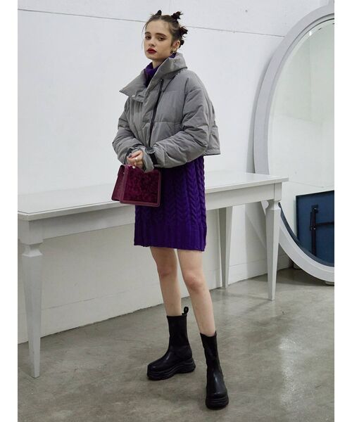 EVRIS（エヴリス）の「トラックソールワークブーツ（ブーツ・レディース・ホワイト/ブラック・SMALL/MEDIUM/LARGE）」の11枚目の写真