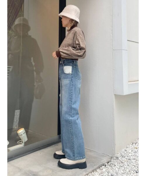 EVRIS（エヴリス）の「トラックソールワークブーツ（ブーツ・レディース・ホワイト/ブラック・SMALL/MEDIUM/LARGE）」の13枚目の写真