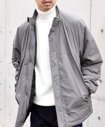【SHIPS any別注】HINSON: ショート モンスター 中綿 ジャケット 23AW ◇