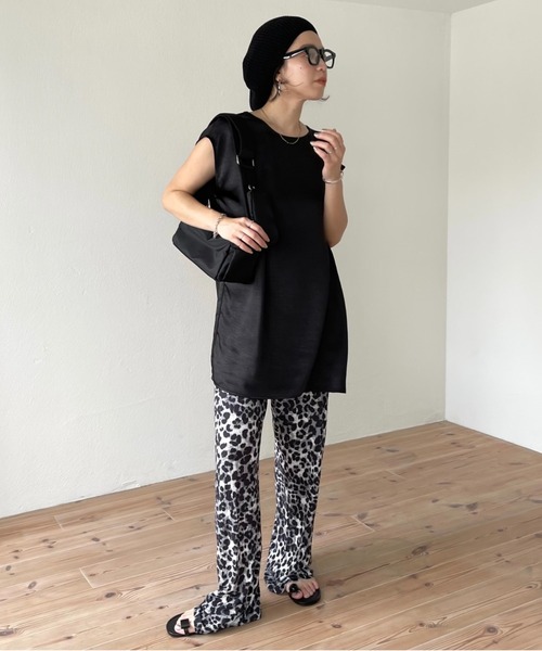 wee9s（ウィークス）の「daily daily knit beret / デイリーデイリーニットベレー帽（ハンチング/ベレー帽・レディース・グレー/ブラック/アイボリー/ダークグレー/ベビーピンク・FREE）」の13枚目の写真