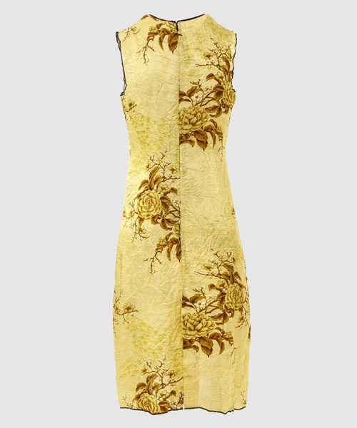 KWAIDAN EDITIONS(カイダン エディションズ)の「CRUMPLED SLEEVELESS DRESS(ドレス・レディース・イエロー系その他・36/38)」の4枚目の写真