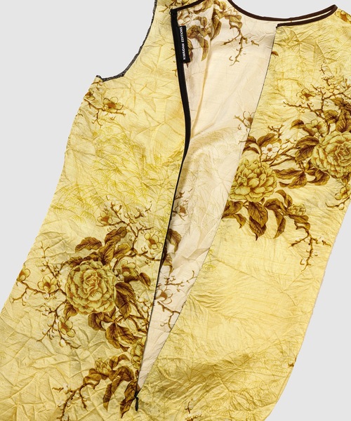 KWAIDAN EDITIONS(カイダン エディションズ)の「CRUMPLED SLEEVELESS DRESS(ドレス・レディース・イエロー系その他・36/38)」の3枚目の写真