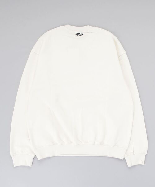 ISTKUNST（イストクンスト）の「A'GEM/9 × .kom『ISTKUNST/イストクンスト』BOUCLE HEART RABBIT SWEATSHIRTS/ブークレーハートラビット スウェット シャツ（スウェット・メンズ・アイボリー・M/L）」の6枚目の写真