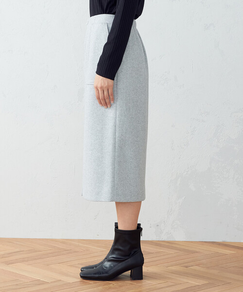 COMME CA ISM(コムサイズム)の「タイトスカート(スカート・レディース・グレー/ブラック・X-LARGE/X-SMALL/MEDIUM/SMALL/LARGE)」の7枚目の写真