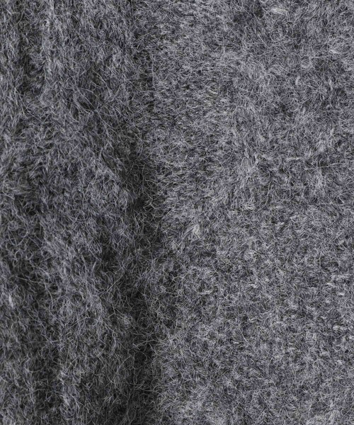 Heather（ヘザー）の「ショート丈起毛ニット　180571（ニット/セーター・レディース・イエロー/グリーン/グレー・FREE）」の9枚目の写真