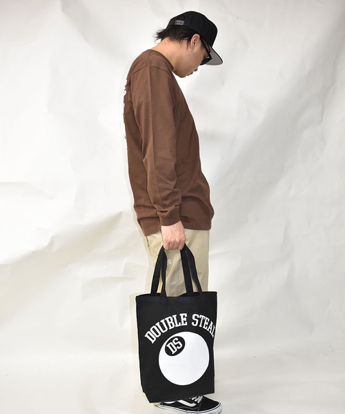 DOUBLE STEAL（ダブルスティール）の「DS ball tote bag（トートバッグ・メンズ・ブラック・FREE）」の9枚目の写真