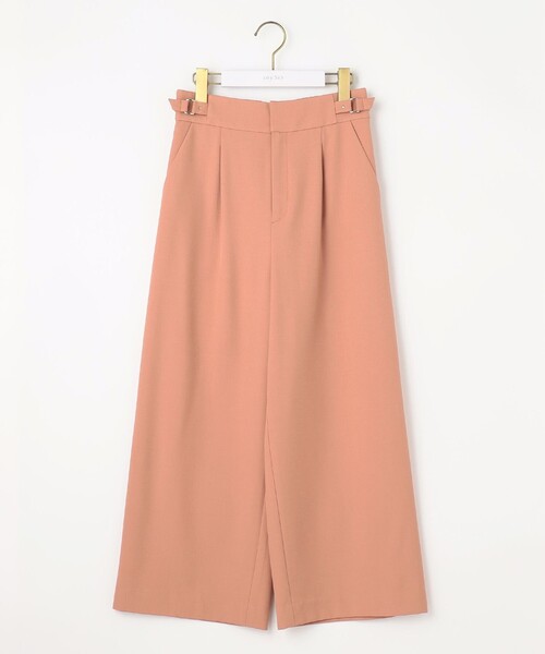 【セール】【洗える】ベルトポイントワイド パンツ（その他パンツ）｜any SiS（エニィスィス）