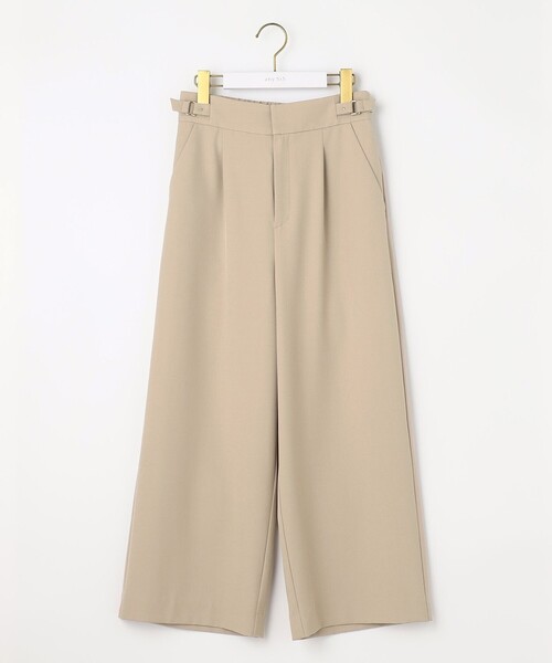 【セール】【洗える】ベルトポイントワイド パンツ（その他パンツ）｜any SiS（エニィスィス）