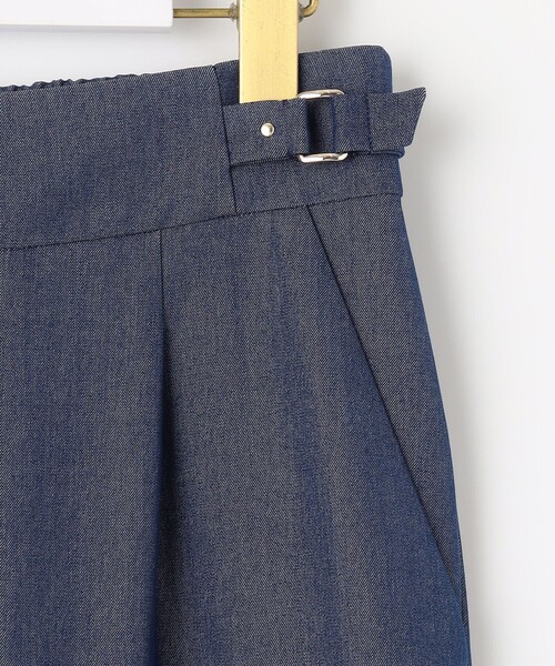 【セール】【洗える】ベルトポイントワイド パンツ（その他パンツ）｜any SiS（エニィスィス）