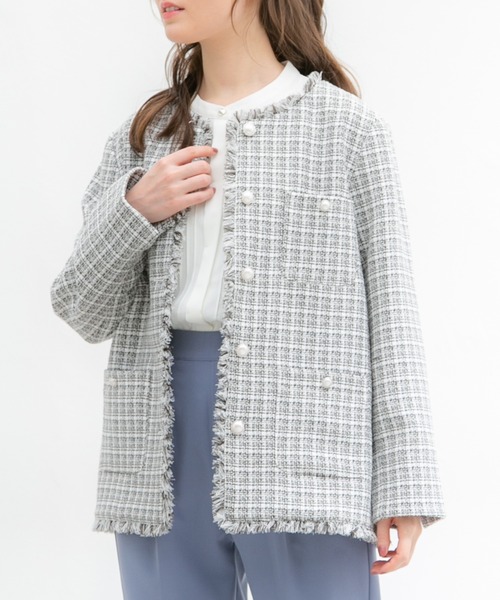 ツイードジャケット