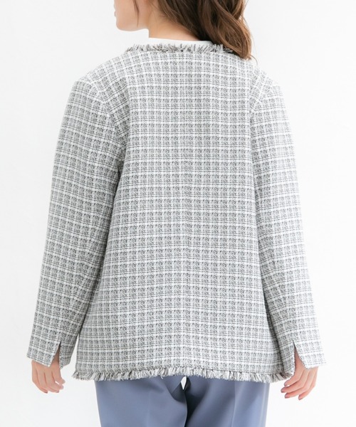 ツイードジャケット