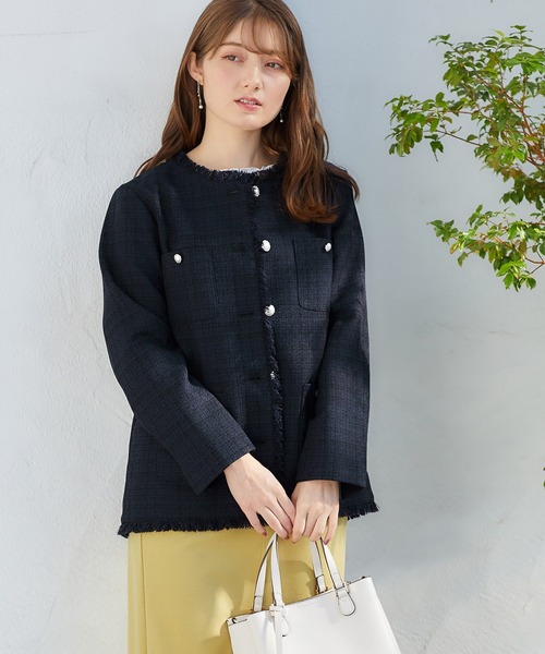 ツイードジャケット