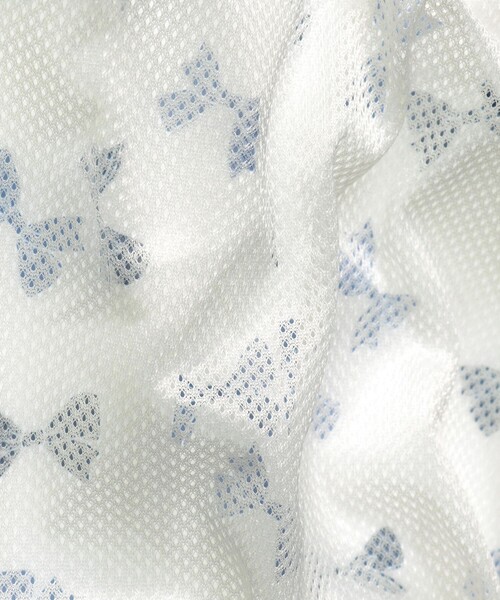 BRANSHES（ブランシェス）の「【撥水加工】花柄/リボン柄ウィンドブレーカー（ナイロンジャケット・キッズ・オフホワイト/ピンク・130/100/120/140/110/90/150）」の19枚目の写真