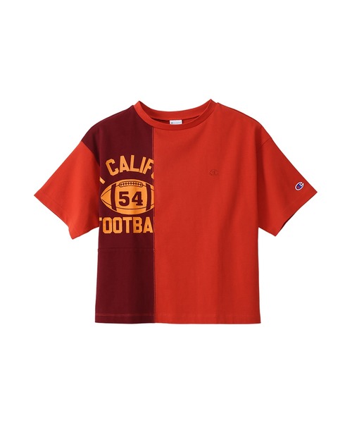 Champion(チャンピオン)の「【Champion/チャンピオン】レディース ショートスリーブTシャツ(Tシャツ/カットソー・レディース・ベージュ系その他4/ブラック系その他/レッド系その他6・LARGE/MEDIUM)」の3枚目の写真