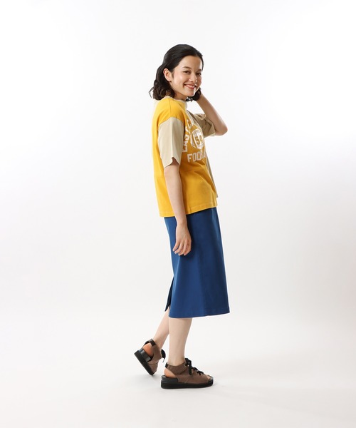 Champion(チャンピオン)の「【Champion/チャンピオン】レディース ショートスリーブTシャツ(Tシャツ/カットソー・レディース・ベージュ系その他4/ブラック系その他/レッド系その他6・LARGE/MEDIUM)」の18枚目の写真