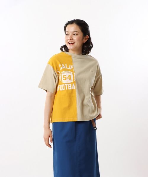 Champion(チャンピオン)の「【Champion/チャンピオン】レディース ショートスリーブTシャツ(Tシャツ/カットソー・レディース・ベージュ系その他4/ブラック系その他/レッド系その他6・LARGE/MEDIUM)」の16枚目の写真