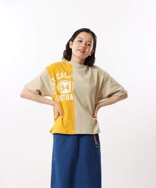 Champion(チャンピオン)の「【Champion/チャンピオン】レディース ショートスリーブTシャツ(Tシャツ/カットソー・レディース・ベージュ系その他4/ブラック系その他/レッド系その他6・LARGE/MEDIUM)」の5枚目の写真