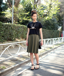 SLY | TP BASIC FLARE M/SK(スカート)