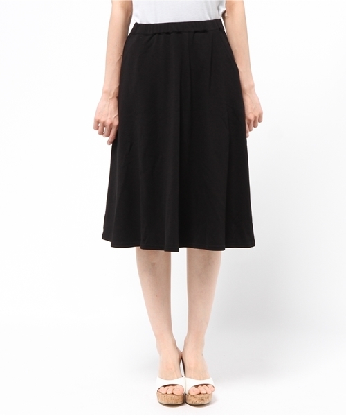 SLY（スライ）の「TP BASIC FLARE M/SK（スカート・レディース・カーキ系/ブラック/ホワイト・FREE）」の7枚目の写真