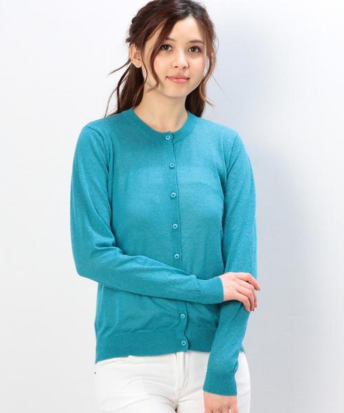 coen(コーエン)の「UV速乾カーディガン(カーディガン/ボレロ・レディース・イエロー/レッド/その他2/その他1/ターコイズブルー/ネイビー・MEDIUM/LARGE)」の3枚目の写真