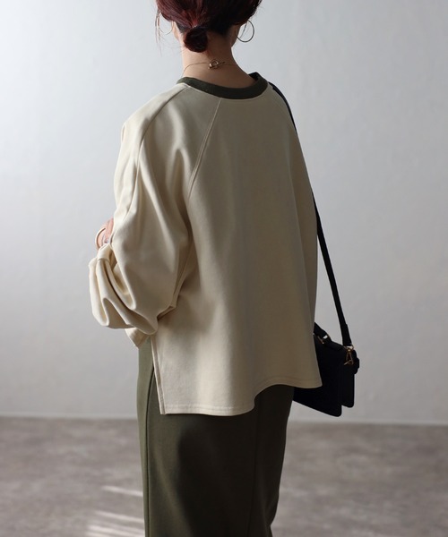 スウェットコンビワンピース（ワンピース）｜Bonjour Sagan