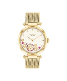 COACH（コーチ）の「「COACH/コーチ」CARY ケリー 34mm ステンレスストラップタイプ（アナログ腕時計・レディース）」