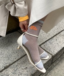 DouDou | ラメロゴソックス(ソックス/靴下)