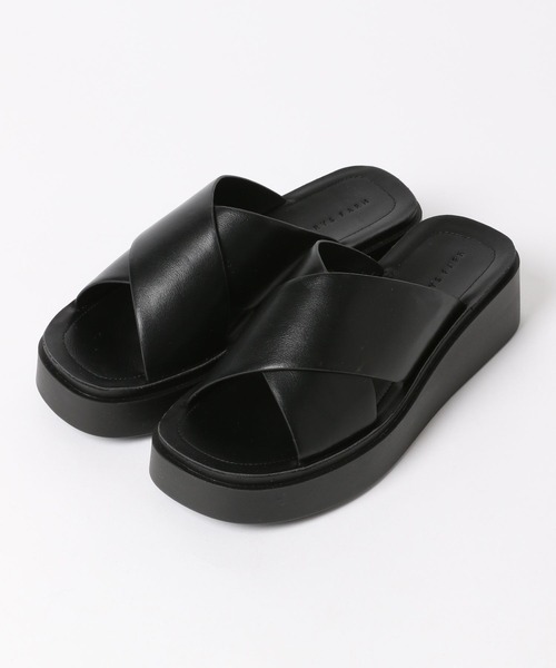 LOWRYS FARM（ローリーズファーム）の「カンドウフィットクロス　177266（サンダル・レディース・ブラック/シルバー/アイボリー・MEDIUM/LARGE）」の21枚目の写真