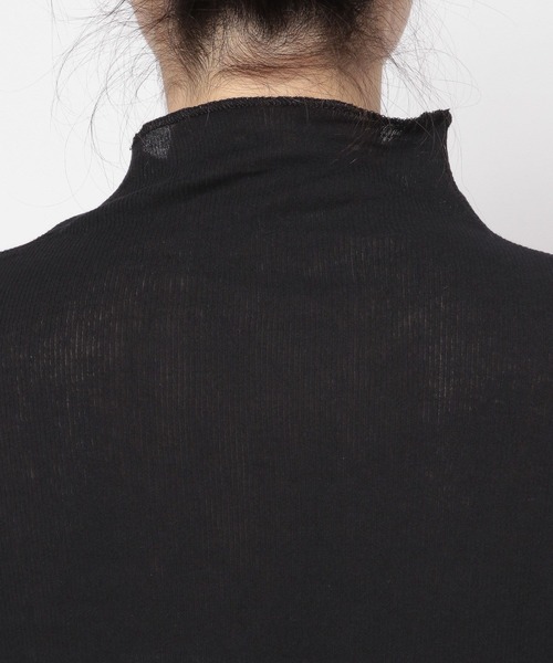 LOWRYS FARM（ローリーズファーム）の「シアーカラーハイネックＬＳ　193963（Tシャツ/カットソー・レディース・ブルー/ブラック/ホワイト/ピンク・FREE）」の16枚目の写真