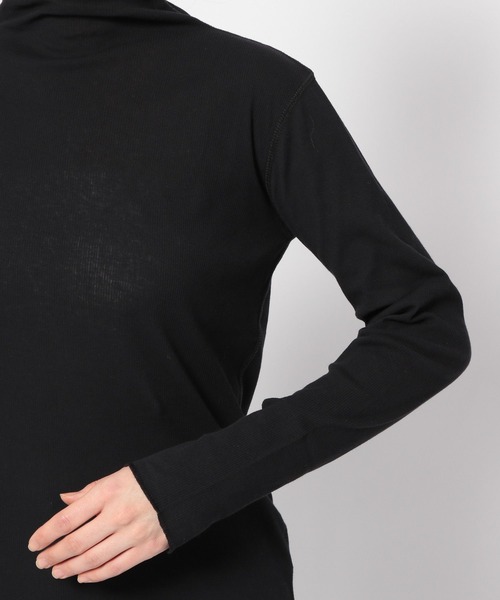 LOWRYS FARM（ローリーズファーム）の「シアーカラーハイネックＬＳ　193963（Tシャツ/カットソー・レディース・ブルー/ブラック/ホワイト/ピンク・FREE）」の18枚目の写真