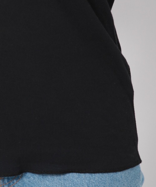 LOWRYS FARM（ローリーズファーム）の「シアーカラーハイネックＬＳ　193963（Tシャツ/カットソー・レディース・ブルー/ブラック/ホワイト/ピンク・FREE）」の19枚目の写真