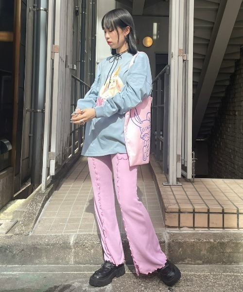 Candy Stripper（キャンディストリッパー）の「WAVY RIB パンツ