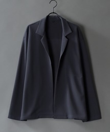 amundsen tailored collar BIG jacket/梨地織り テーラード カラー ビッグ ジャケット セットアップ対応可