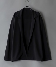 amundsen tailored collar BIG jacket/梨地織り テーラード カラー ビッグ ジャケット セットアップ対応可