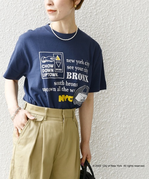 GOOD ROCK SPEED:〈洗濯機可能〉NYC カラー ロゴ プリント TEE GOOD ROCK SPEED:〈洗濯機可能〉NYC カラー ロゴ プリント TEE