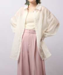 BLASTY シアーストライプシャツ