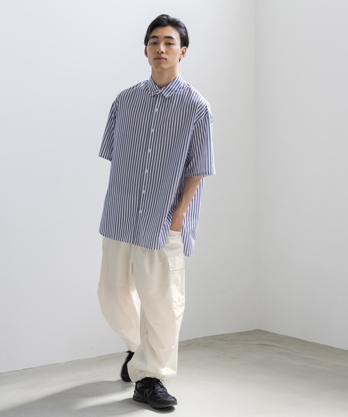 LOWRYS FARM（ローリーズファーム）の「ツイルカーゴパンツ　704985（カーゴパンツ・メンズ・ブラック/オフホワイト/カーキ・MEDIUM/LARGE）」の5枚目の写真