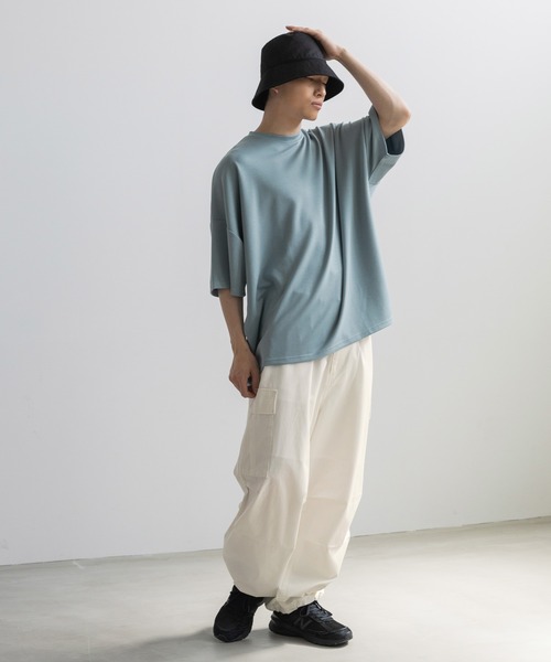 LOWRYS FARM（ローリーズファーム）の「ツイルカーゴパンツ　704985（カーゴパンツ・メンズ・ブラック/オフホワイト/カーキ・MEDIUM/LARGE）」の14枚目の写真