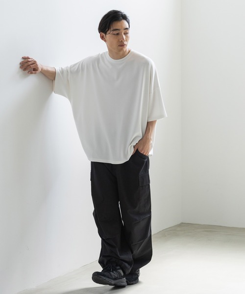 LOWRYS FARM（ローリーズファーム）の「ツイルカーゴパンツ　704985（カーゴパンツ・メンズ・ブラック/オフホワイト/カーキ・MEDIUM/LARGE）」の15枚目の写真