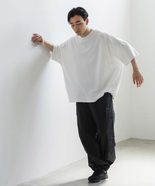 LOWRYS FARM（ローリーズファーム）の「ツイルカーゴパンツ　704985（カーゴパンツ・メンズ・ブラック/オフホワイト/カーキ・MEDIUM/LARGE）」の16枚目の写真