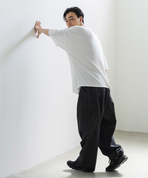 LOWRYS FARM（ローリーズファーム）の「ツイルカーゴパンツ　704985（カーゴパンツ・メンズ・ブラック/オフホワイト/カーキ・MEDIUM/LARGE）」の17枚目の写真