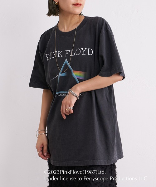 Omekashi（オメカシ）の「【GOOD ROCK SPEED】PINK FLOYD Ｔシャツ（Tシャツ/カットソー・レディース・ブラック・FREE）」の2枚目の写真
