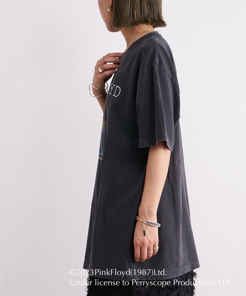 Omekashi（オメカシ）の「【GOOD ROCK SPEED】PINK FLOYD Ｔシャツ（Tシャツ/カットソー・レディース・ブラック・FREE）」の5枚目の写真